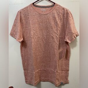 Flag & Anthem Men's Crew Neck Short Sleeve T-Shirt Top Color Coral Size Medium M